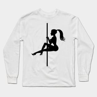 Pole Dance Trick Long Sleeve T-Shirt